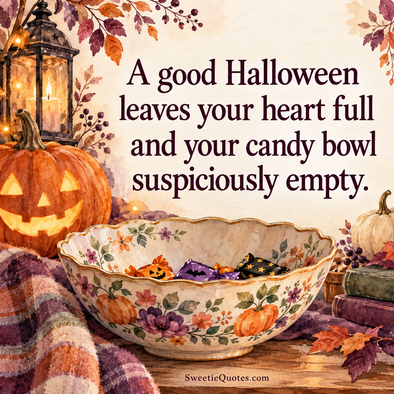 A good Halloween leaves your heart full and your candy bowl suspiciously empty.
