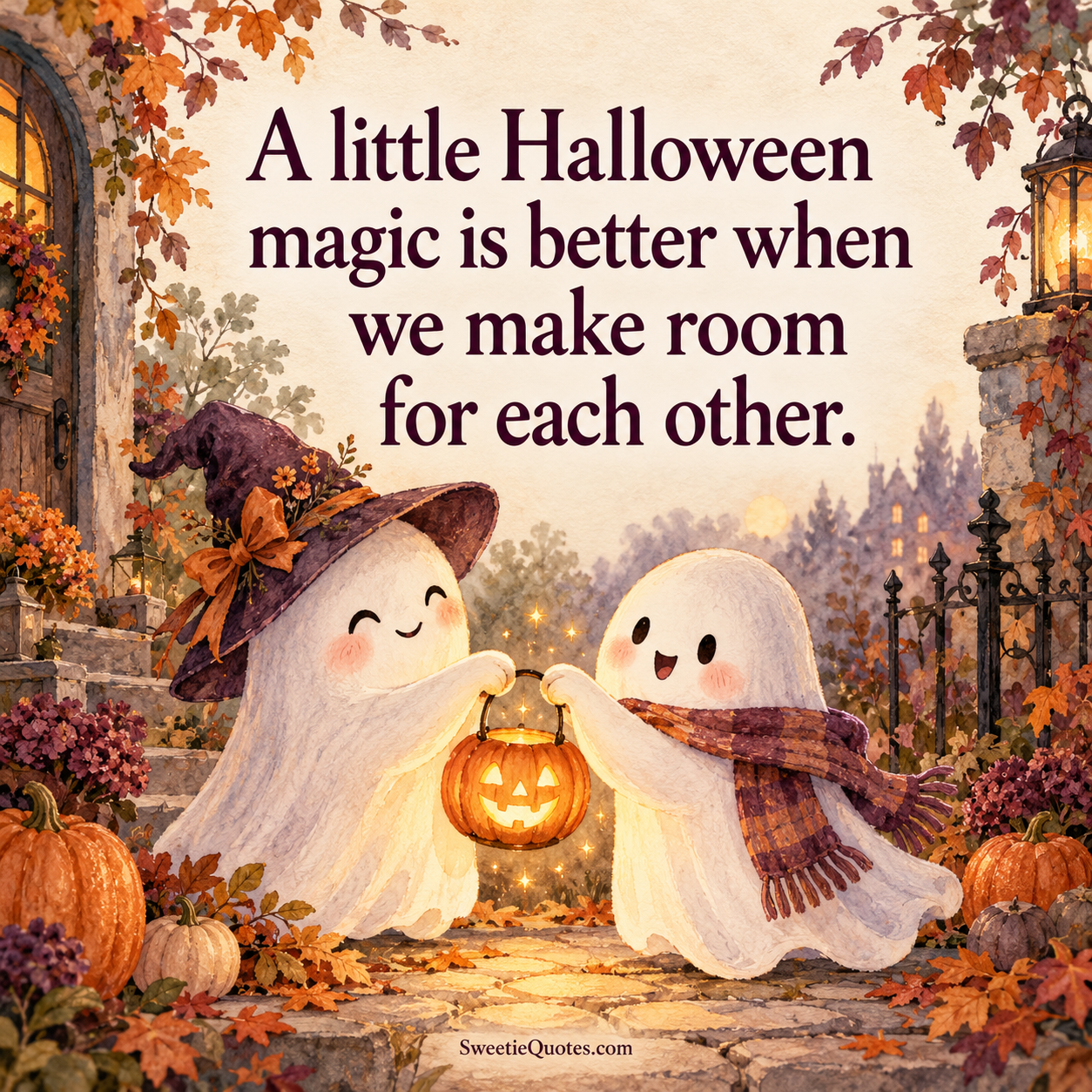 A little Halloween magic is better when we make room for each other.