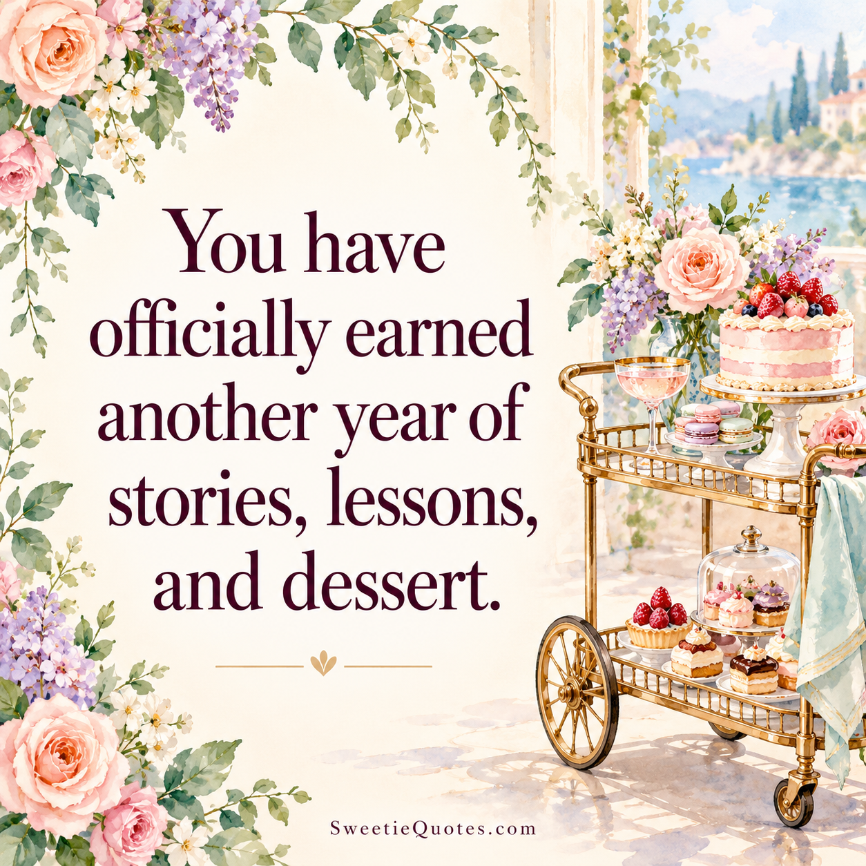 You have officially earned another year of stories, lessons, and dessert.